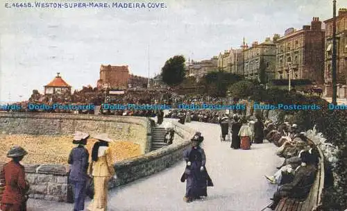 R650987 Weston super Mare. Madeira Bucht. Photochrom. Celesque-Serie. 1919