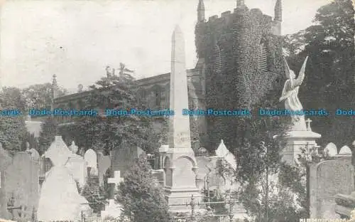 R650990 Birmingham. Alte Kirche. Postkarte. 1907