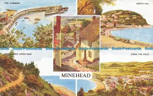 R651606 Minehead. Der Hafen. J. Lachs. Multi View