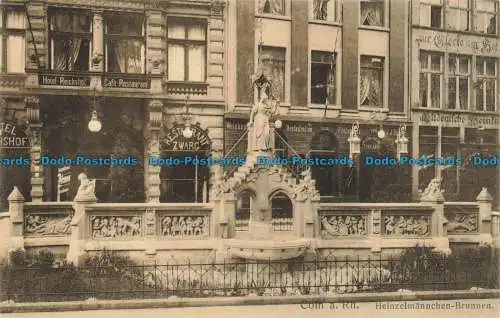 R652263 Coln a. Rh. Heinzelmannchen. Brunnen. Joh. Heinrigs