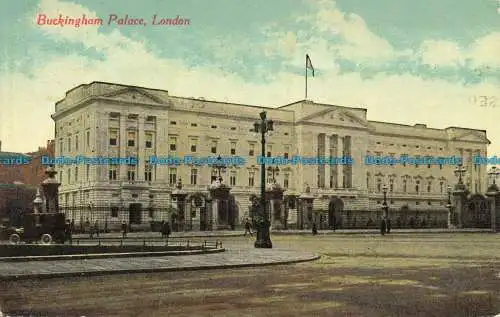 R651635 London. Buckingham Palace. M. und L. National Series. Nein. 3