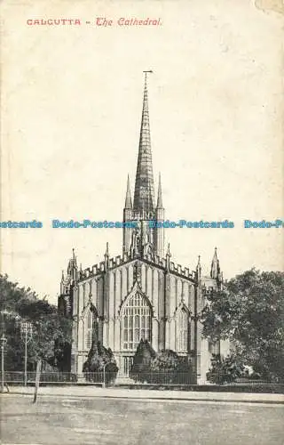 R651026 Kalkutta. Die Kathedrale. G. Walsecchi