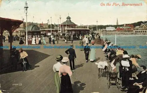 R651640 Bournemouth. Am Pier. Valentine-Serie. 1910