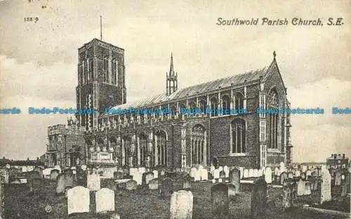 R652344 Pfarrkirche Southwold. S.E. Valentine Serie