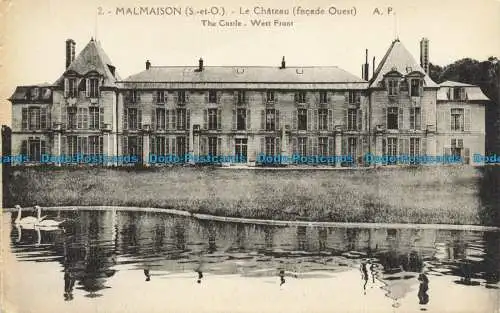 R651694 Malmaison. S. und O. Das Schloss. Westfront. E. Papeghin