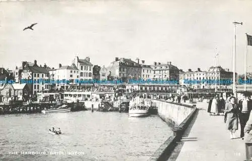 R652367 Bridlington. Der Hafen. 1961