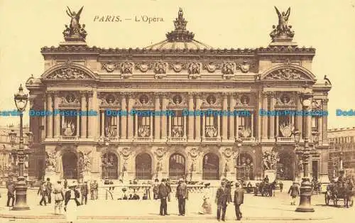 R652777 Paris. L Opera. Postkarte