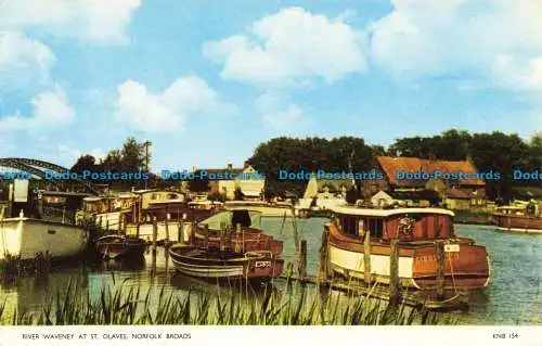 R652380 Norfolk Broads. River Waveney in St. Olaves. Jarrold. RP