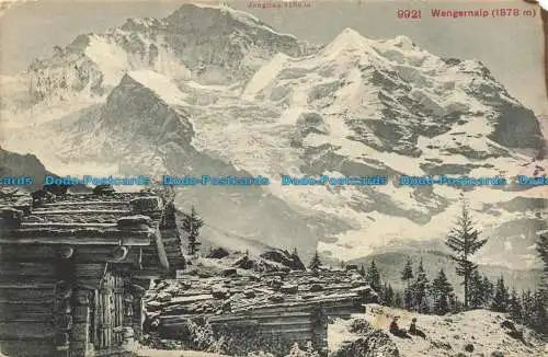 R652306 Wengernalp. Photoglob. 1909