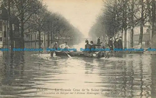 R652423 Paris. Die Grande Crue de la Seine. ND. Foto