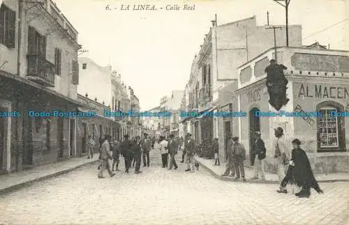 R652429 La Linea. Calle Real. Joaquina Perez