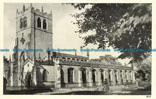 R651781 Kendal. Pfarrkirche. Die Westmorland Gazette