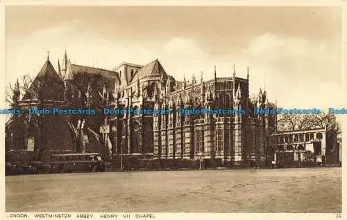 R651783 London. Westminster Abbey. Heinrich VII. Kapelle. Photochrom