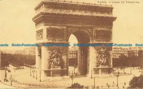 R652469 Paris. Der Arc de Triomphe. Levy Fils