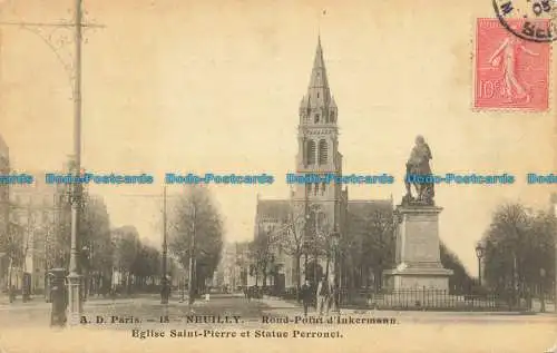 R652470 Paris. Neuilly. Rundpunkt d Inkermann