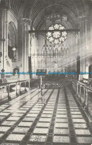 R652502 Stanbrook Abbey. Chor mit Ostblick. Maniering Poster