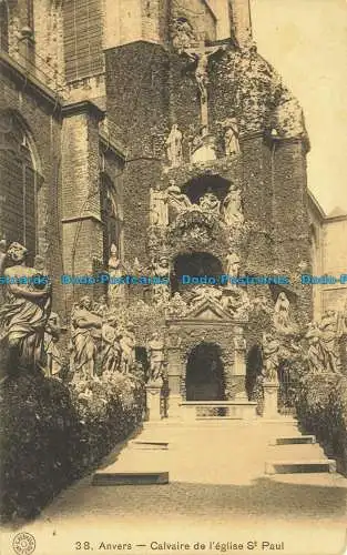 R652510 Antwerpen. Golgatha der Paulskirche. G. Hermans