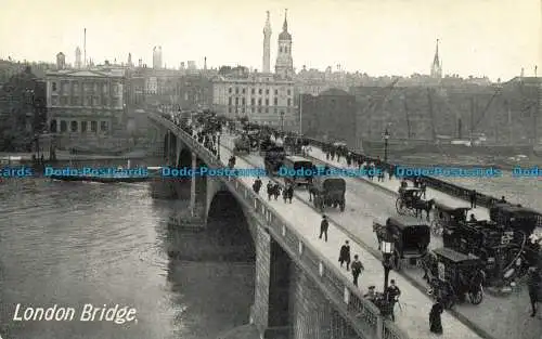 R652931 London Bridge. Klassische Serie. Postkarte