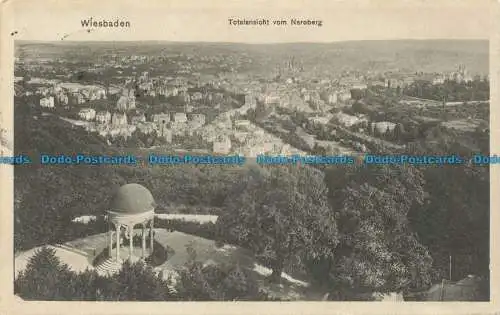 R652937 Wiesbaden. Totalsicht vom Neroberg. Ernst Jacob. Nr. 501. 1912