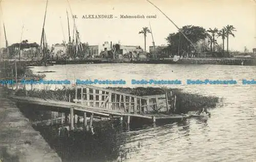 R652547 Alexandria. Mahmoudieh-Kanal. P. Coustoulides