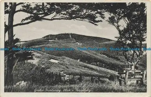 R652549 Großer Inselsberg. Blick v. Tenneberg. E. Ritter