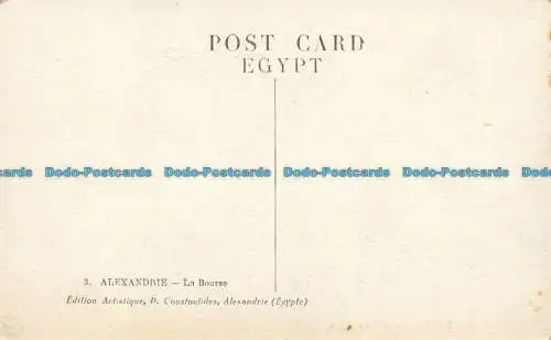 R652553 Alexandria. Der Austausch. P. Coustoulides