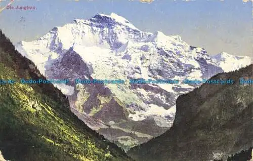 R652562 Interlaken. Die Jungfrau. R. Gabler. Nein. 1051. 1920