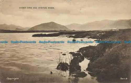 R653421 Cader Idris und Dysynni River. Lilywhite. 1927