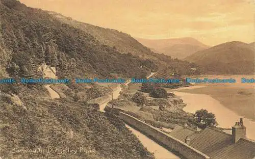 R652990 Barmouth. Dolgelley Road. Postkarte. 1914