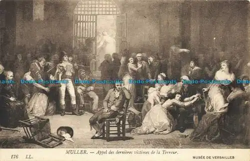 R653002 Museum Versailles. Aufruf der letzten Opfer des Terrors. ll. 176