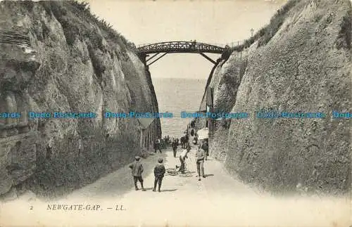 R652610 Newgate-Lücke. LL. 2. Postkarte