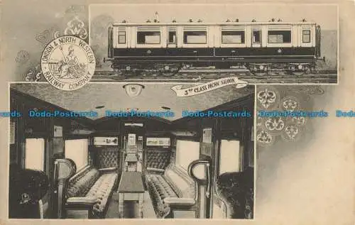 R653017 Picknicklimousine 3. Klasse. Tuck. L.N.W.R. Serie. Multi View