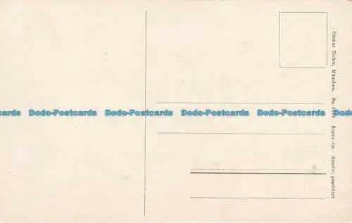 R653455 Vorhang gegen Tofana. Ottmar Zieher. Nein. 1118