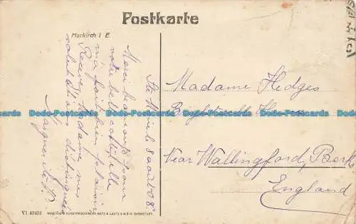 R653025 Markirch i.E. Metz und Lautz. Postkarte