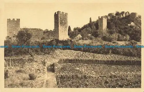 R653026 Hyeres. Das alte Schloss. Yvon