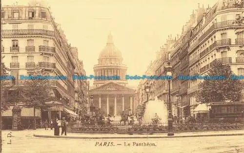 R653496 Paris. Das Pantheon. L.D. Postkarte