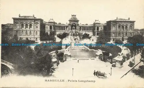 R653488 Marseille. Palais Longchamp. Postkarte