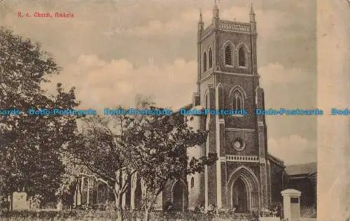 R653078 Ambala. R.C. Kirche. Hernam Dass