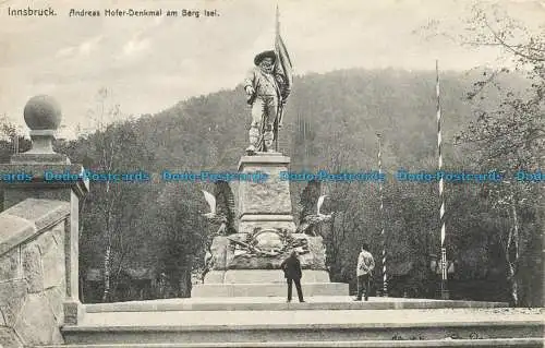 R653534 Innsbruck. Andreas Hofer. Denkmal am Berg Isel. Fritz Gratl. Nein. 1026