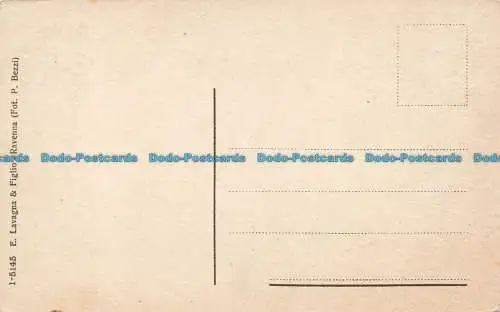 R653104 Ravenna. S. Apollinare in der Klasse. Außen. E. Tafel. und Sohn. 1921