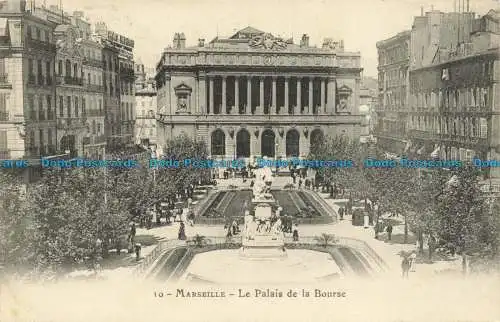 R653545 Marseille. Der Börsenpalast. Postkarte