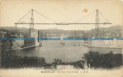 R653547 Marseille. Die Fährbrücke. L.R