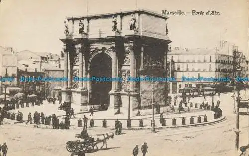 R652749 Marseille. Porte d Aix. Postkarte