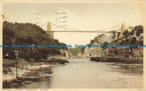 R653167 Bristol. Clifton Hängebrücke. Photochrom. 1930