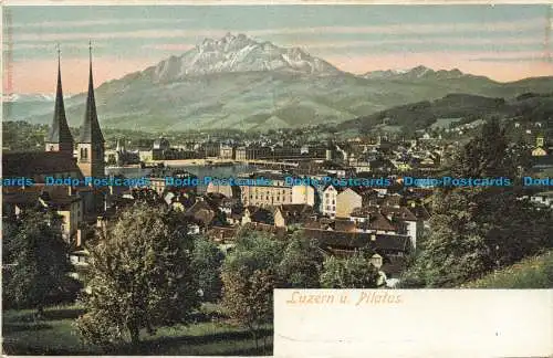 R653173 Luzern u. Pilatus. Gebr. Wehrli. Kilchberg