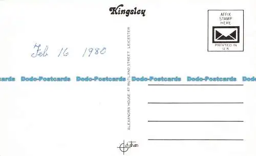 R653609 Earl Shilton. Der Hügel. Kingsley. 1980