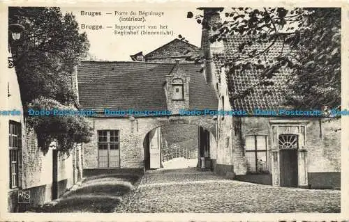 R653180 Brügge. Porte du Beginenhof. Innenraum. Arfo