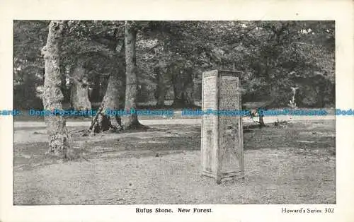 R653621 New Forest. Rufusstein. Howard Serie 302