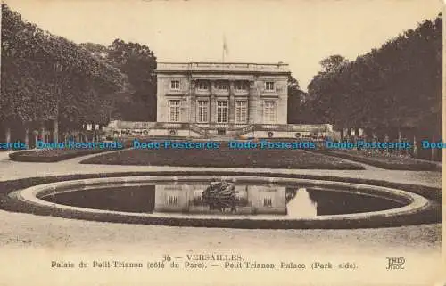 R653197 Versailles. Petit Trianon Palace. Parkseite. Neurdein Brüder. ND. Foto