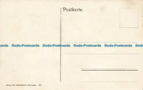 R653631 Rhonegletscher. Chr. Brennenstuhl. Postkarte